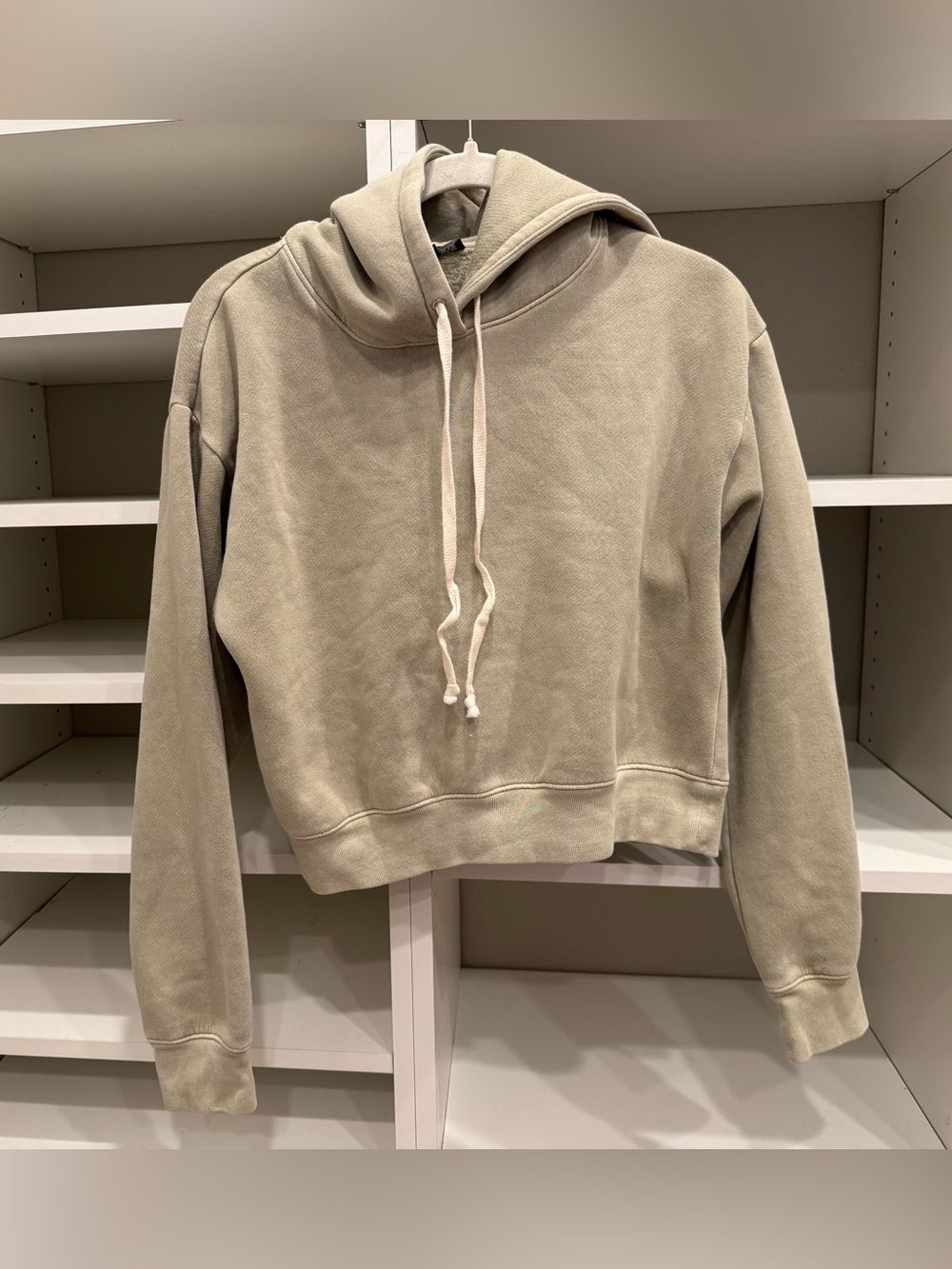 J.Crew Cropped Hoodie, Size M